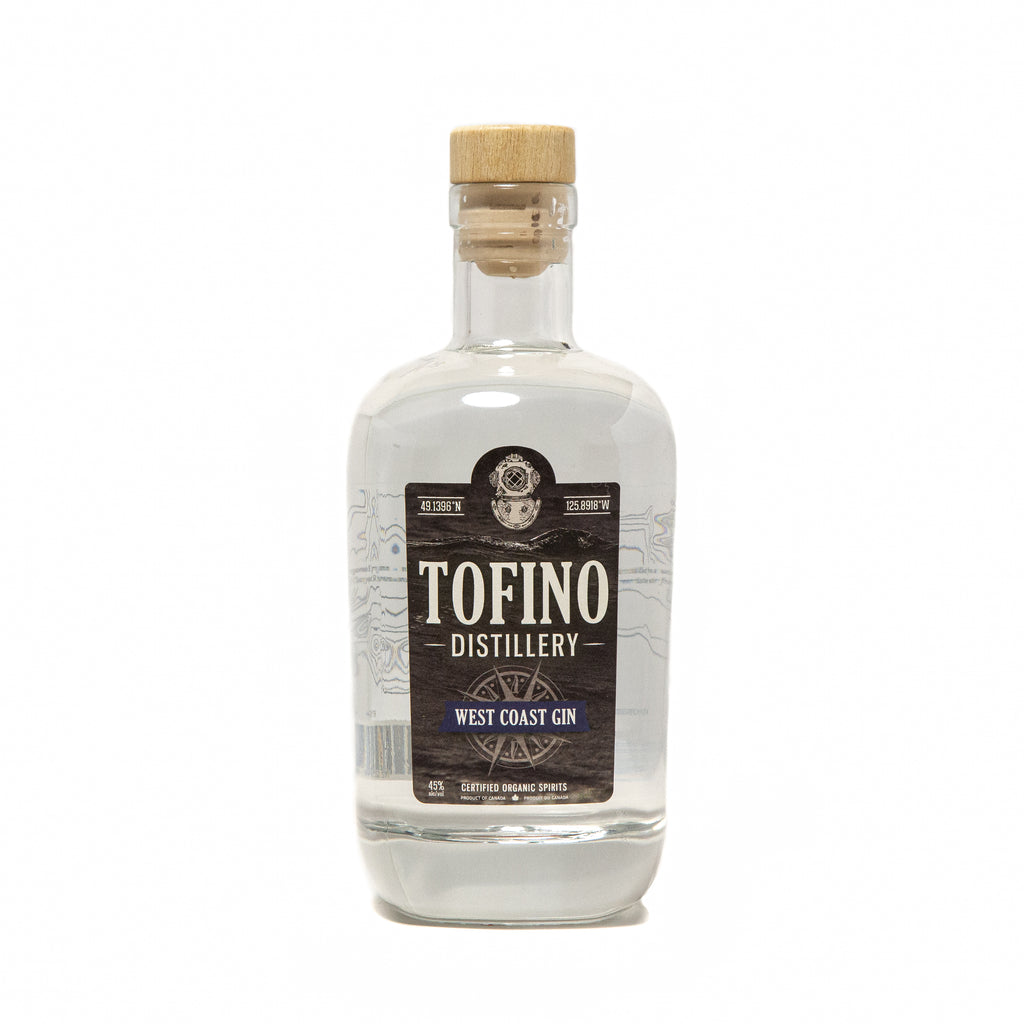 Tofino Distillery's Original West Coast Gin made locally in Tofino, BC. Enjoyed responsibly by cocktail lovers in Vancouver, Victoria, All over British Columbia and Canada.